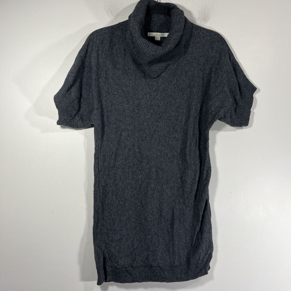 Boden Gray Cowl Neck Short Sleeve Cashmere Angora‎ Blend Long Sweater Women's 2